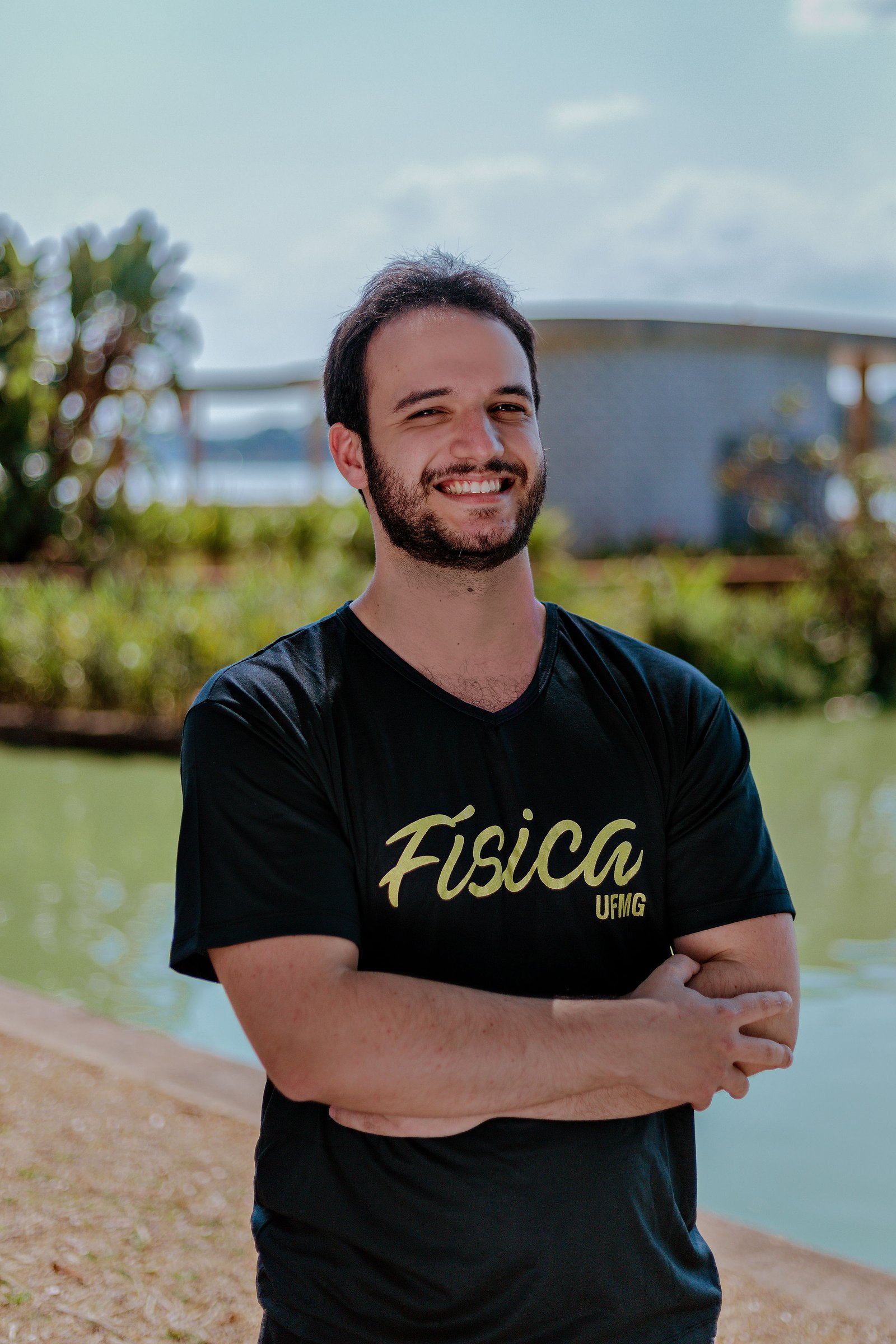 Álvaro Louzi, professor do curso Guia do Calouro — Física I